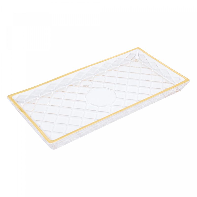 Travessa-para-Servir-de-Cristal-com-Fio-de-Ouro-Deli-Diamond-285cm-x-145cm-x-2cm-Lyor