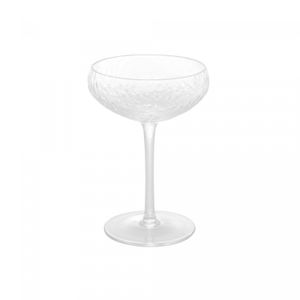 Conjunto 2 Taças de Cristal Coupe Martelado Petra - Lyor