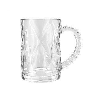 Caneca para Cappuccino de Vidro Diamond 170ml - Lyor