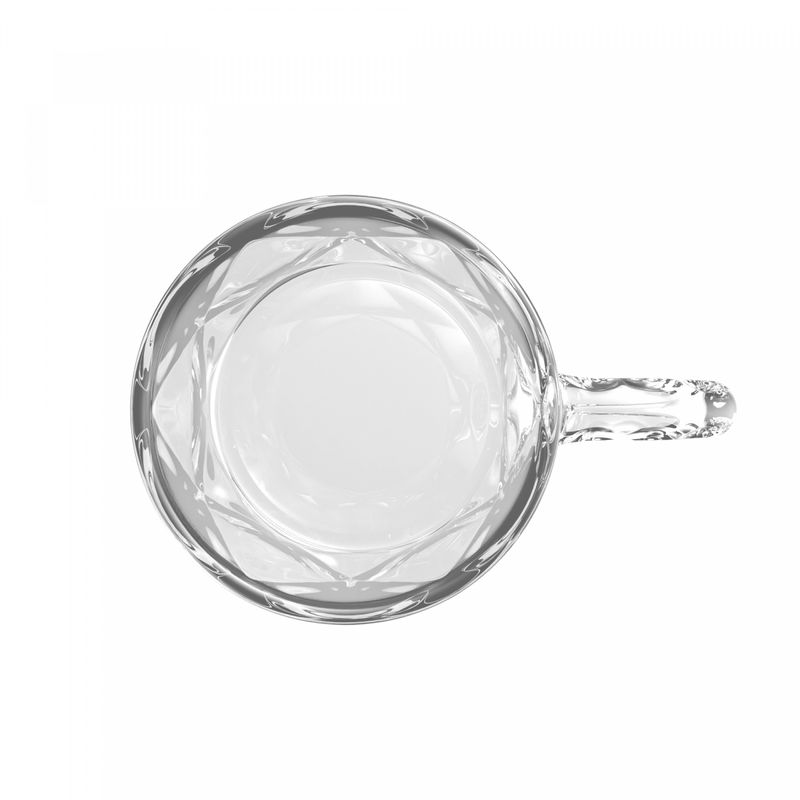 Caneca-para-Cappuccino-de-Vidro-Diamond-170ml-Lyor