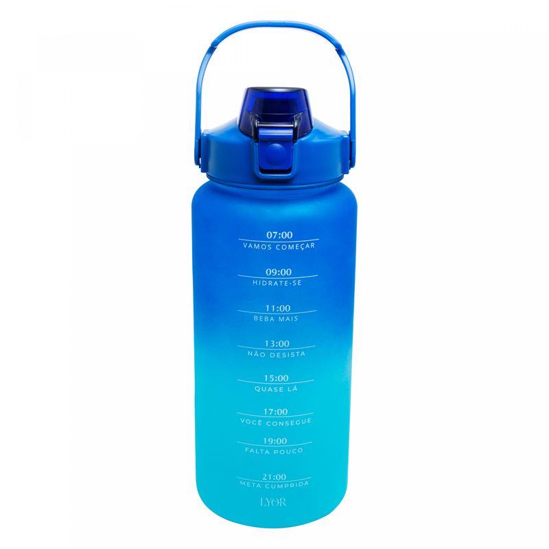 Conjunto-3-Garrafas-Squeeze-de-Policarbonato-Degrade-Azul-Lyor