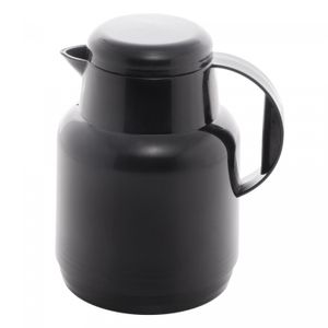 Garrafa Térmica de Plástico Basic Preta 300ml - Lyor