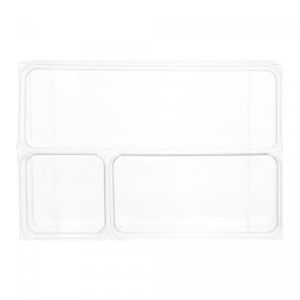 Conjunto 4 Organizadores de Poliestireno My Box 24,5cm x 16,5cm x 7cm - Lyor