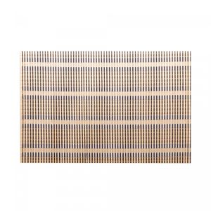 Lugar Americano de Bambu Esteira Cru 45cm x 30cm - Lyor