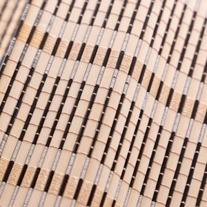Lugar Americano de Bambu Esteira Cru 45cm x 30cm - Lyor