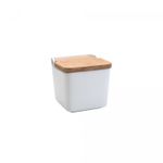 Saleiro-de-Mesa-de-Ceramica-com-Tampa-de-Bambu-Bianco-12cm-Lyor