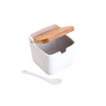 Saleiro-de-Mesa-de-Ceramica-com-Tampa-de-Bambu-e-Colher-Bianco-11cm-x-105cm-Lyor