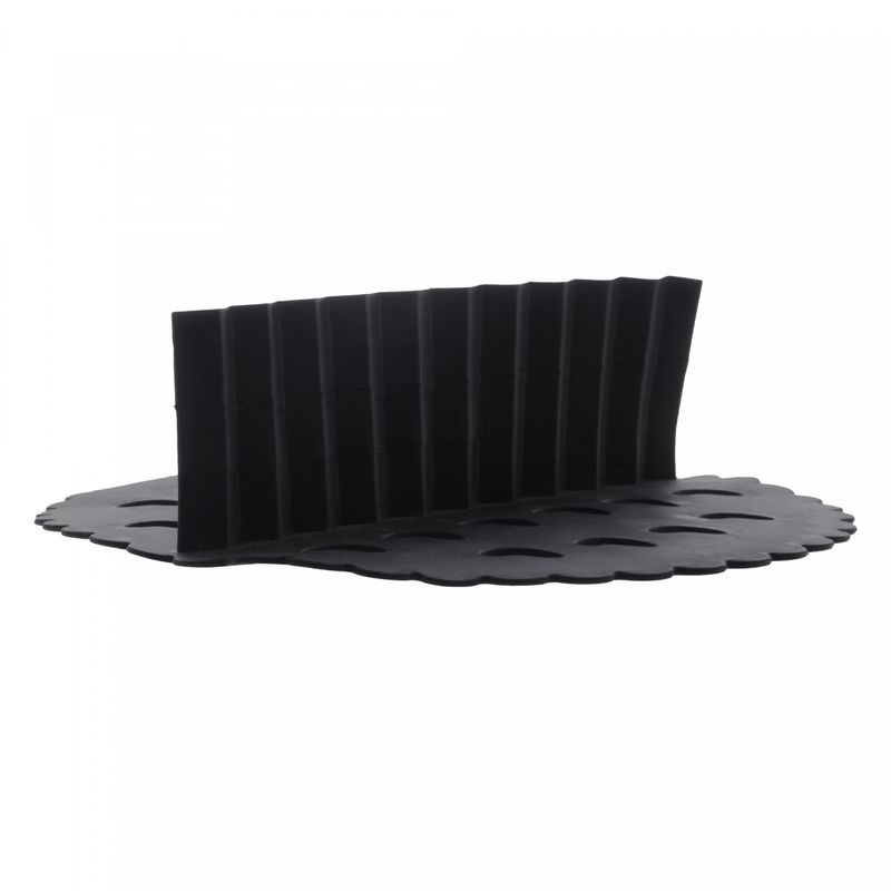 Tapete-Protetor-com-Divisoria-de-Silicone-para-Air-Fryer-Redondo-Preto-18cm-x-18cm-x-55cm-Lyor
