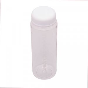 Garrafa Squeeze de Poliestireno Translúcida Branca 520ml - Lyor