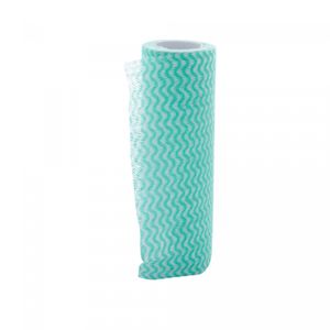 Conjunto de 25 Panos Multiuso de Microfibra Verde 20cm x 40cm - Lyor