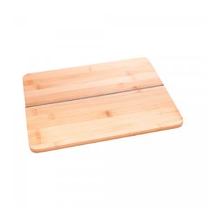 Tábua para Corte de Bambu com Silicone Dobrável 32cm x 27cm x 1cm - Lyor