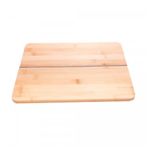 Tábua para Corte de Bambu com Silicone Dobrável 32cm x 27cm x 1cm - Lyor