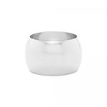 Conjunto-4-Aneis-para-Guardanapo-de-Aco-Niquelado-Circle-Prata-45cm-Lyor