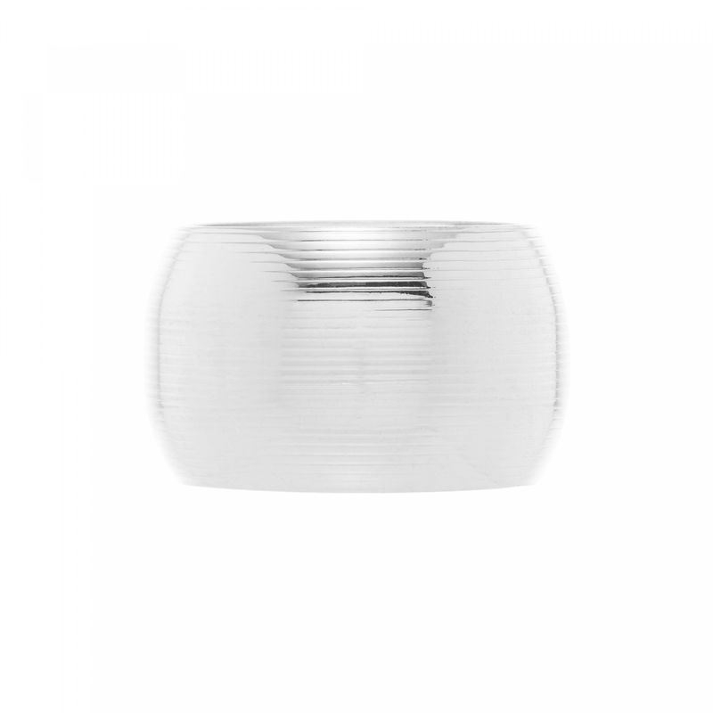 Conjunto-4-Aneis-para-Guardanapo-de-Aco-Niquelado-Circle-Prata-45cm-Lyor