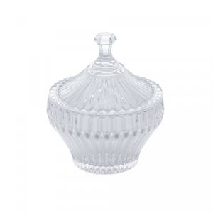 Potiche de Cristal Renaissance 17,5cm x 20cm - Lyor