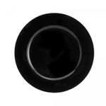 Sousplat-de-Plastico-Opala-Preto-33cm-Lyor