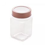 Pote-de-Vidro-com-Tampa-de-Metal-e-Acrilico-Gastro-Rose-300ml-Lyor