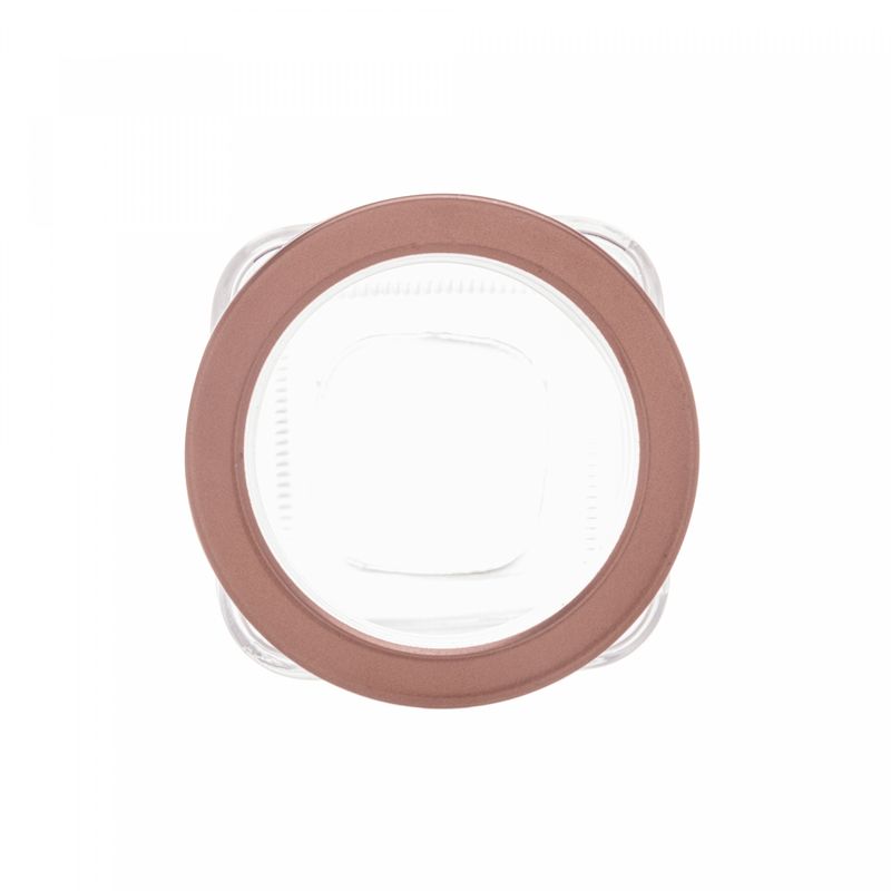 Pote-de-Vidro-com-Tampa-de-Metal-e-Acrilico-Gastro-Rose-300ml-Lyor