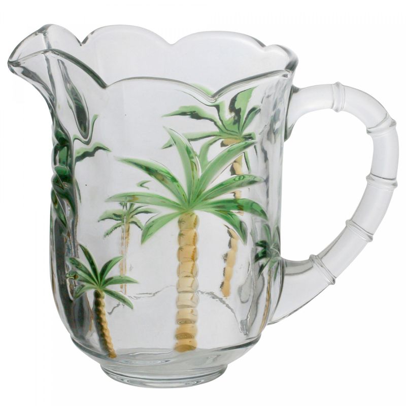 Conjunto-Jarra-com-6-Tacas-de-Cristal-Palm-Hand-Painting-15L-240ml-Lyor