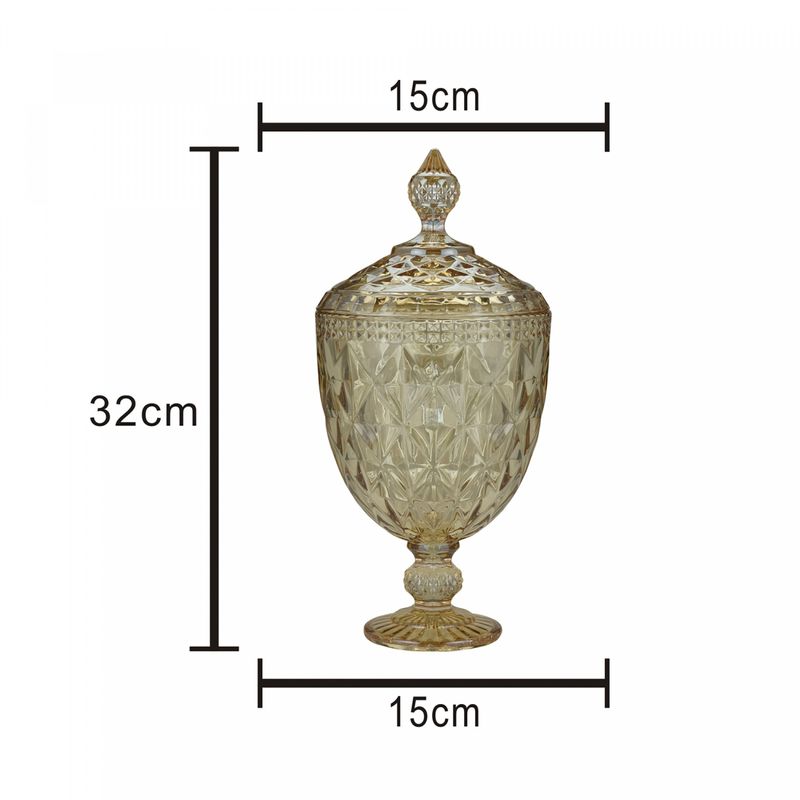 Potiche-de-Cristal-com-Pe-Diamond-Ambar-Metalizado-15cm-x-32cm-Lyor