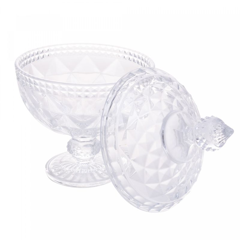 Potiche-de-Cristal-com-Pe-Diamond-15cm-x-23cm-Lyor