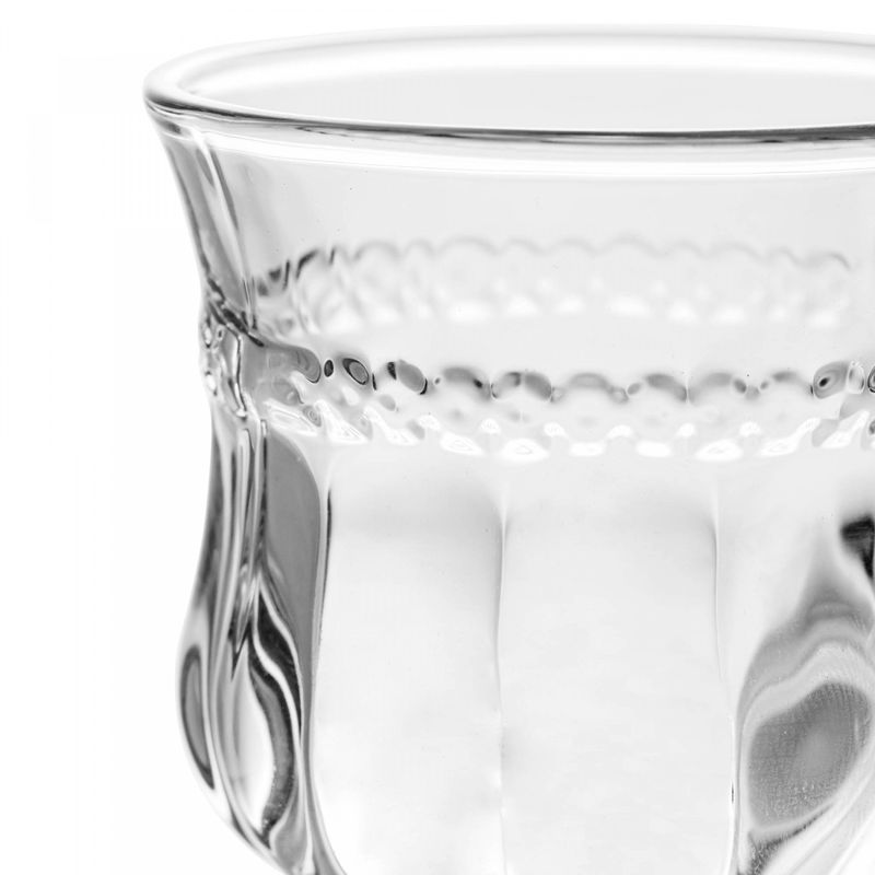 Taca-de-Cappuccino-de-Cristal-com-Alca-e-Pe-Diamante-142ml-Lyor