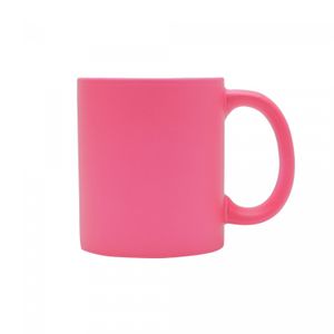 Caneca de Porcelana Luminus Rosa 350ml - Lyor
