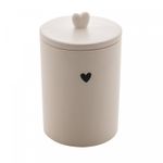 Potiche-de-Ceramica-Heart-Branco-10cm-x-10cm-x-15cm-Lyor