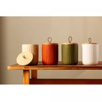 Potiche-de-Ceramica-com-Tampa-de-Bambu-e-Pegador-de-Corda-Lines-Branco-10cm-x-10cm-x-125cm-Lyor