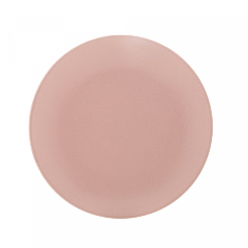 Prato-para-Sobremesa-de-Ceramica-Cronus-Rosa-205cm-Lyor