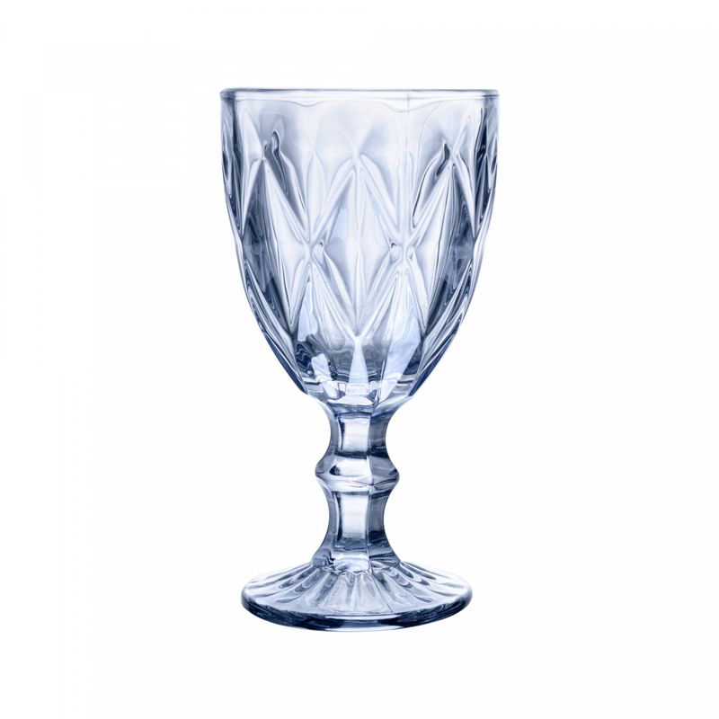 Taca-para-Agua-de-Vidro-Diamond-Azul-Metalizado-325ml-Lyor