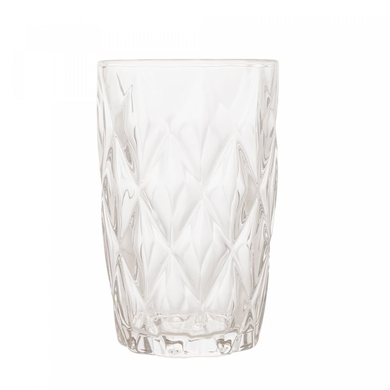 Copo-Alto-de-Vidro-com-Fio-de-Ouro-Diamond-350ml-Lyor