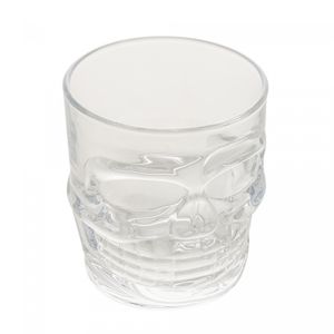 Copo de Vidro Caveira Rock Style 265ml - Lyor