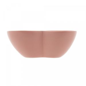 Coração Decorativo de Cerâmica Heart Rosa 21cm x 21cm x 7cm - Lyor