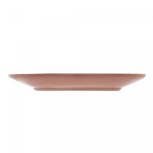 Coração Decorativo de Cerâmica Heart Rosa 13,5cm x 12,5cm x 2cm - Lyor