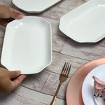 Travessa-Refrataria-de-Porcelana-New-Bone-Filipinas-Branco-305cm-x-18cm-x-35cm-Lyor