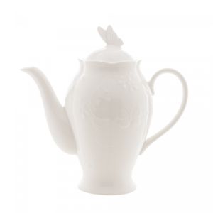 Bule de Porcelana New Bone Butterfly Flower 1L -Lyor