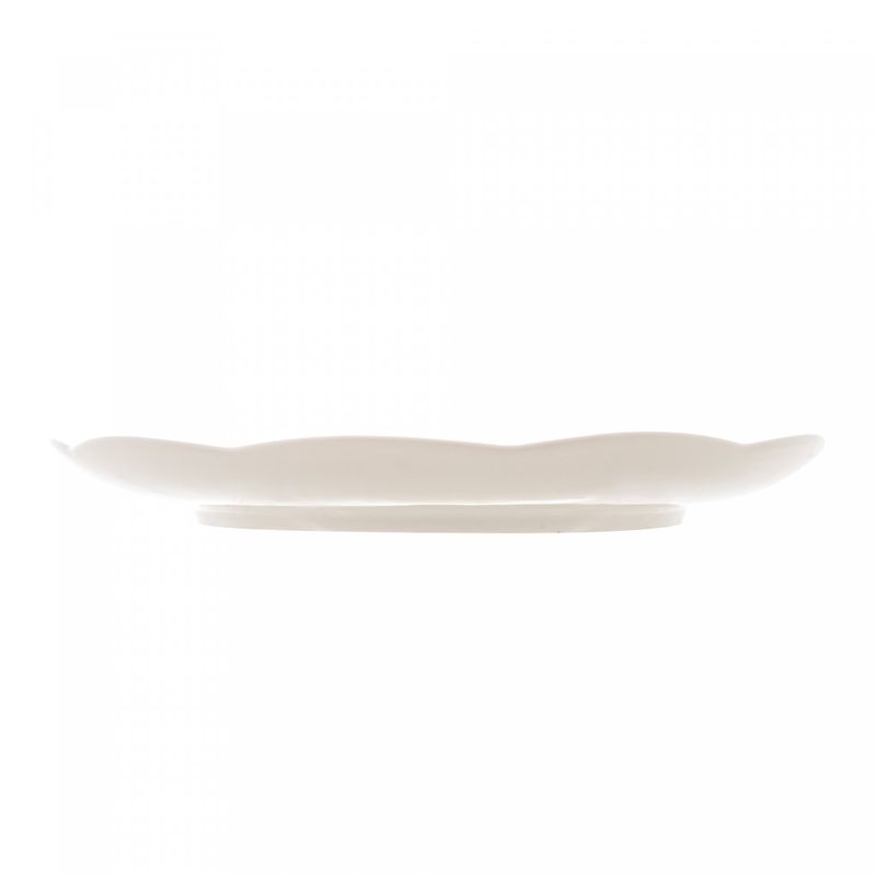 Prato-Raso-de-Porcelana-New-Bone-Butterfly-Flower-265cm-x-27cm-x-25cm-Lyor