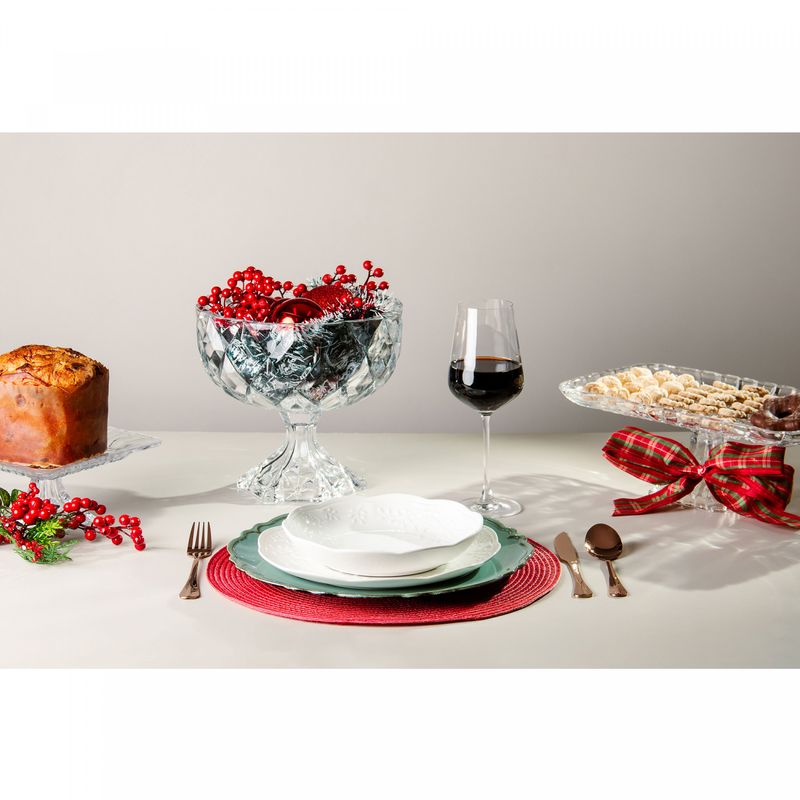 Prato-Raso-de-Porcelana-New-Bone-Butterfly-Flower-265cm-x-27cm-x-25cm-Lyor