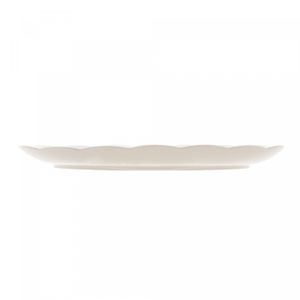 Travessa de Porcelana New Bone Butterfly Flower 31,5cm x 21cm x 2,5cm Lyor