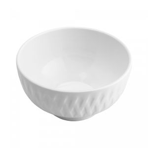 Bowl de Porcelana Balloon Branco 11,5cm x 6cm -Lyor