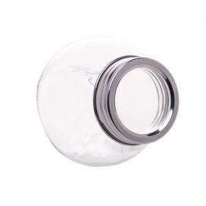 Pote de Vidro com Tampa de Metal e Acrílico 200ml - Lyor