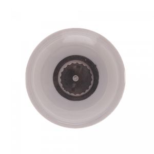 Moedor de Tempero de Vidro com Tampa Branca 170ml - Lyor