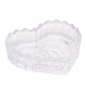 Potiche de Cristal Coração 8cm x 6,5cm x 4cm - Lyor