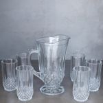 Conjunto-7-Pecas-Jarra-com-6-Copos-de-Vidro-Diamante-125L-260ml-Lyor