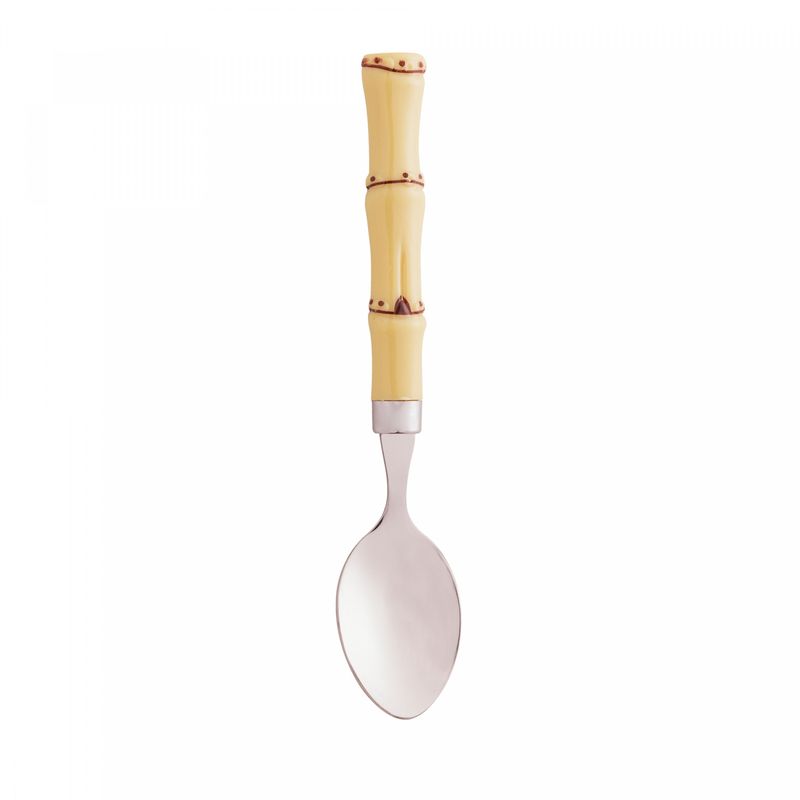 Conjunto-6-Colheres-de-Cafe-de-Aco-Inox-com-Cabo-de-Plastico-Bambu-Natural-16cm-Lyor