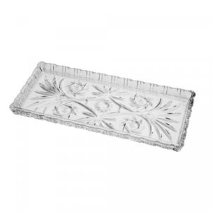 Travessa de Cristal Dragon 34cm x 15cm x 2,5cm - Lyor