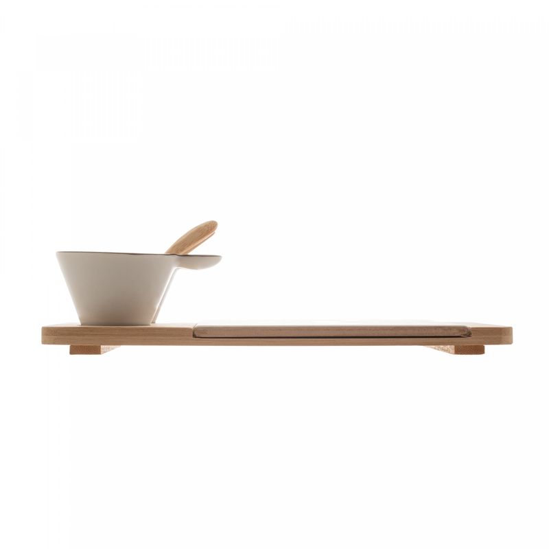 Conjunto-5-Pecas-para-Petiscos-de-Bambu-com-Tabua-e-Molheiras-26cm-x-15cm-Lyor