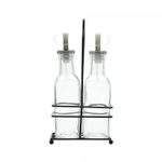 Conjunto-Galheteiro-de-Vidro-com-Suporte-de-Metal-Preto-200ml-Lyor