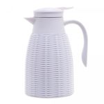 Garrafa-Termica-de-Plastico-Rattan-Branca-1L-Lyor